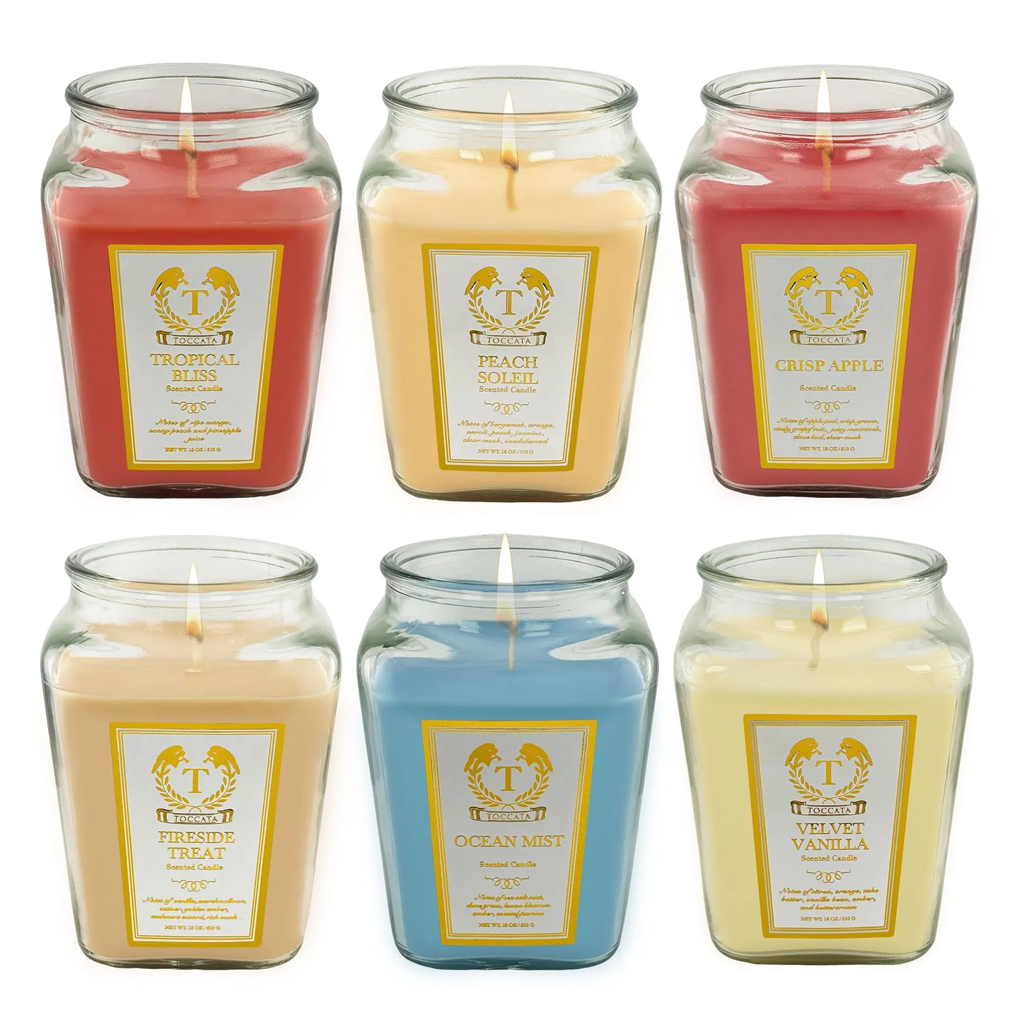 18oz Scented Candles- Ideal Holiday Gift, Stocking Stuffers, Gifts for Women,long time burned